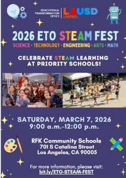 Husky Families Come Celebrate STEAM Learning at Priority Schools.